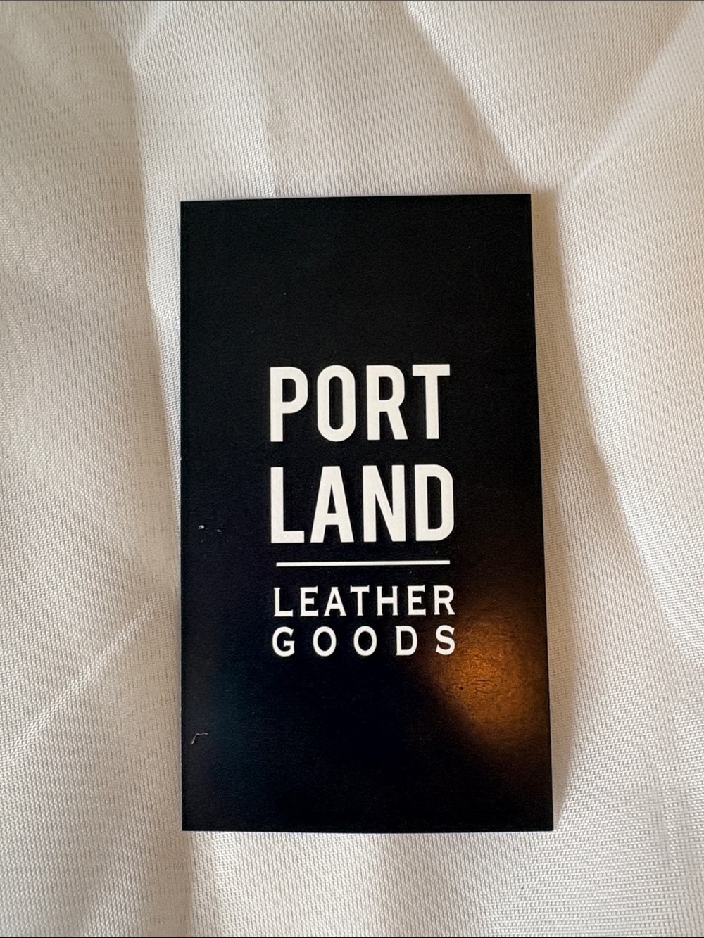 Portland Leather Goods Limited Edition Large Black Mondrian Camera Bag - Picture 10 of 10